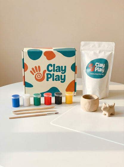 ClayPlay™  Комплект с глина и боички