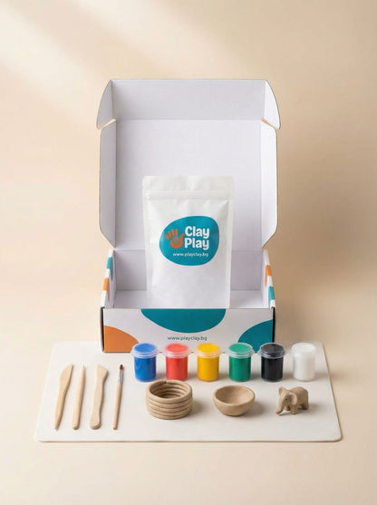 ClayPlay™  Комплект с глина и боички